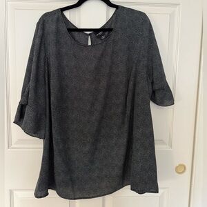 Liz Claiborne Woman Elbow Sleeve Blouse Plus Size 3X